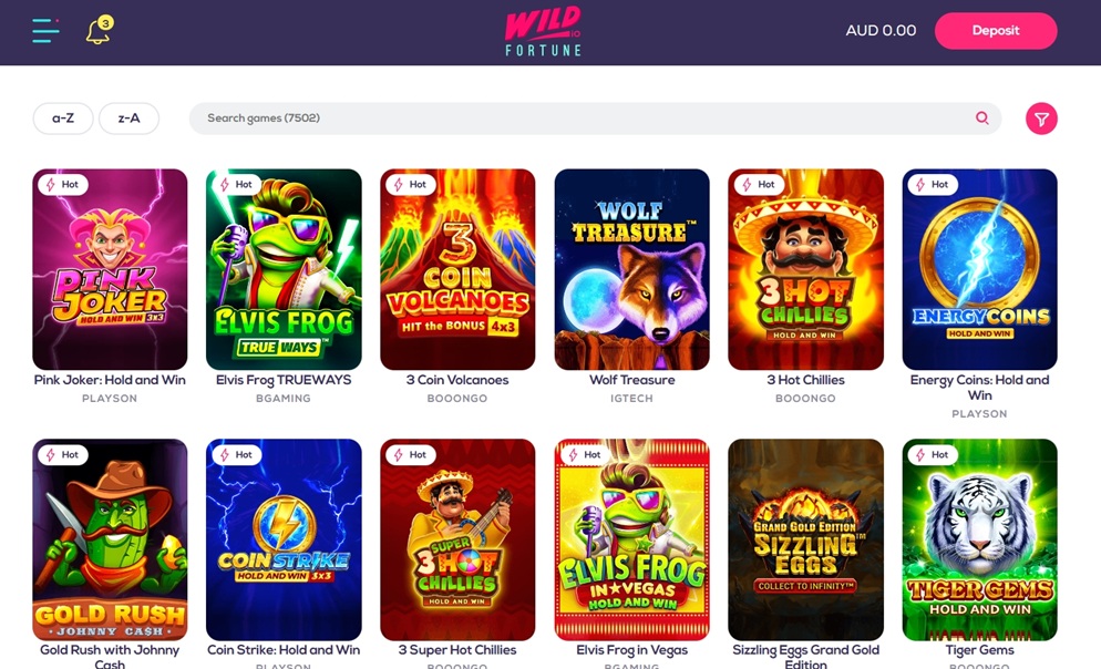 crypto Wild Fortune Casino